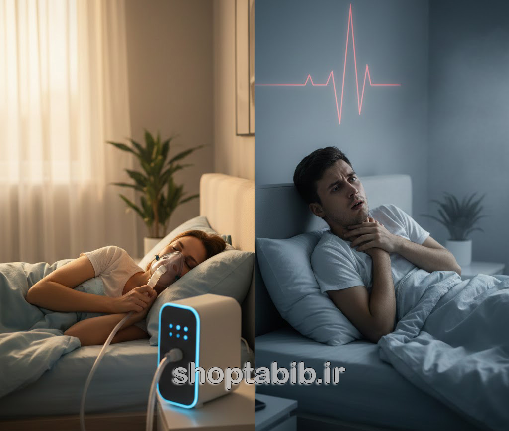 علائم آپنه خواب و خروپف در شب