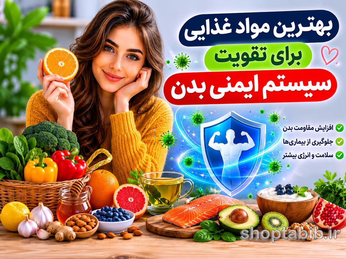 بهترین مواد غذایی برای تقویت سیستم ایمنی بدن؛ سپر طبیعی در برابر بیماری‌ها