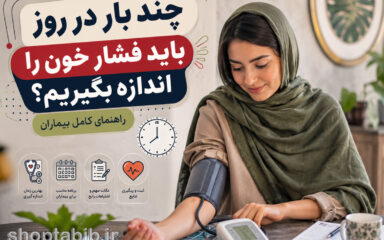 چند بار در روز باید فشار خون را اندازه بگیریم