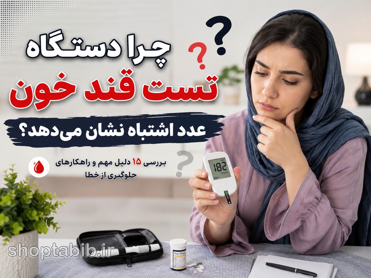 چرا دستگاه تست قند خون اشتباه نشان میدهد؟ ۱۵ علت مهم خطا