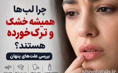 چرا لب‌ها همیشه خشک و ترک‌خورده هستند؟ ۱۲ علت پنهان که باید بدانید