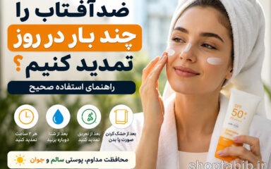 ضدآفتاب را چند بار در روز تمدید کنیم؟ بهترین زمان تمدید ضدآفتاب + روش صحیح استفاده