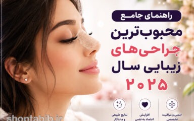 محبوب‌ترین جراحی‌های زیبایی در سال ۲۰۲۵؛ از ایمپلنت سینه و لیپوساکشن تا فیلر لب + عوارض